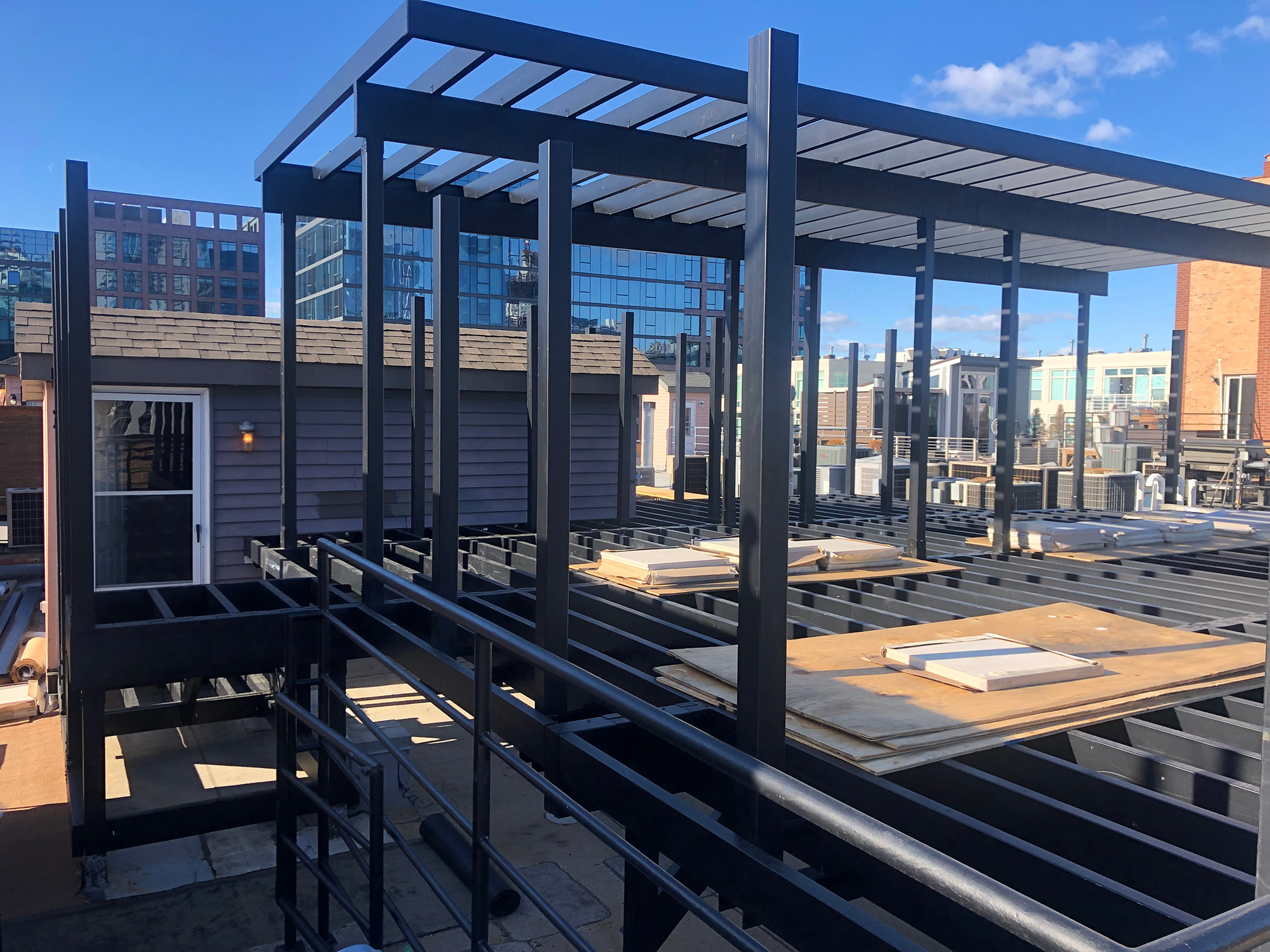 Compliant Rooftop Deck in Chicago: Fortress® Framing Case Study Case Study