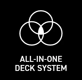 All-in-one deck system