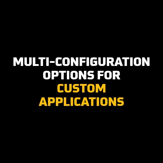 Multi-Configuration Options for Custom Applications