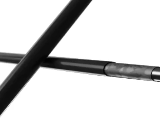 Close-up of welded wire connection