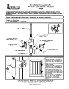 Pro-series Gate Hardware