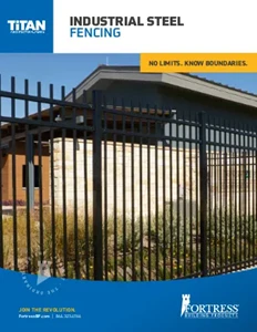 Titan Architectural Fencing Sales Sheet