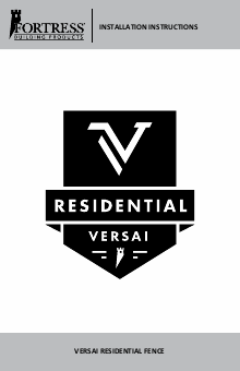 VERSAI® Installation Instructions