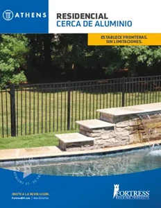 Athens™ Residential Fencing Sales Sheet (Spanish)