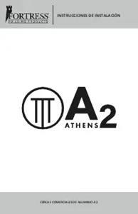 A2 Commercial Installation Instructions (Spanish)
