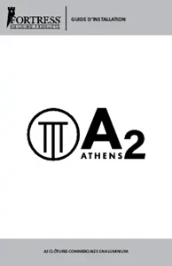 A2 Commercial Installation Instructions (French)