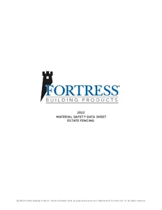 Estate Enclosure Material Safety Data Sheet