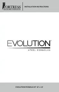 Evolution Pergola Kits 12' x 12' Installation Instructions 