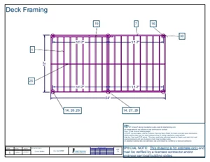 Calcul de structure Evolution 12 x 24